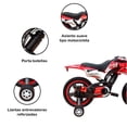 thumbnail image 4 of Bicicleta Infantil Roja R16 Tipo Moto Con Cansta y Ruedas Entrenadoras 3-5 Años, 4 of 4