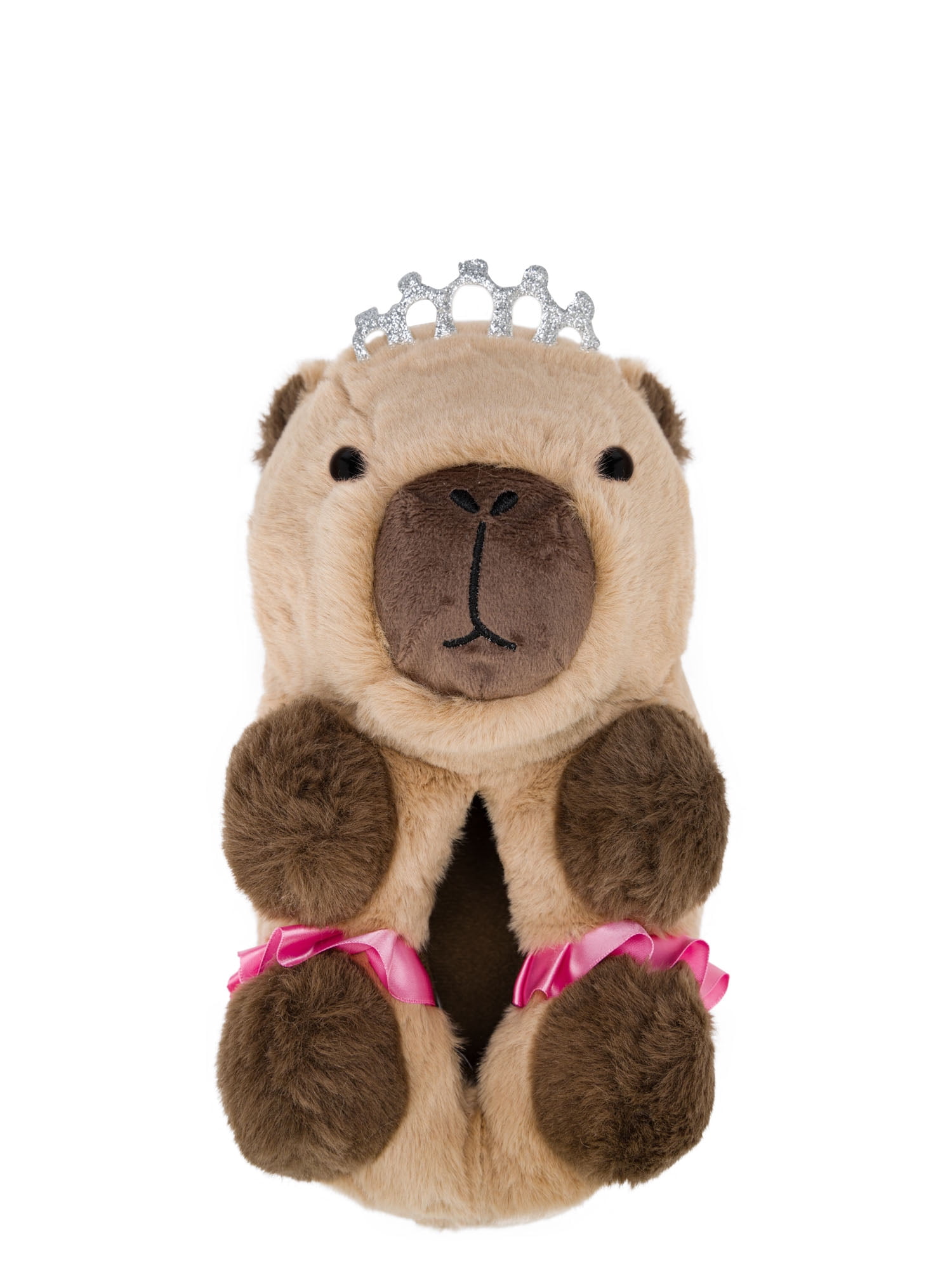 Wonder Nation Toddler, Little and Big Girls Capybara Slipper
