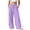 Purple, variant on Gubotare Kids Girls Linen Pants Girls Wide Leg Linen Pants High Waisted Flowy Palazzo Pants Kids Lounge Trousers Loose Fit Tween Girls Trendy Clothes Size 11-12 (Beige,11-12 Years)