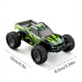 thumbnail image 4 of RC Racing Car, Remote Control Car, 1/32 Scale High Speed Off-Road Drift Toy, 4WD 20KM/H Double Speed Adjustable Durable ABS Body with LED Lights and Long Battery Life, 4 of 7