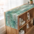 thumbnail image 6 of Table Runners 90 Inches Long Dress Scarves, Teal Blue Boho Farmhouse Coffee/Dining/Kitchen Table Runner for Living Room, Vintage Ethnic Tribe Abstract Art 13x90 Inch, 6 of 9