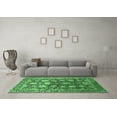 thumbnail image 3 of Ahgly Company Indoor Rectangle Oriental Emerald Green Industrial Area Rugs, 5' x 8', 3 of 4