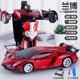 thumbnail image 1 of Coche teledirigido de inducción de gestos 1:18, Robot de transformación, juguete de deformación, Robot eléctrico, modelos de coches para niños y niñas, regalos geniales, 1 of 4