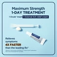 thumbnail image 5 of Monistat 1 Day Yeast Infection Treatment, Miconazole Ovule Insert & External Anti-Itch Cream, 5 of 18