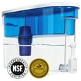 PUR 30 Cup Dispenser Water Filtration System, DS1800Z, Blue/White