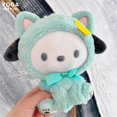 thumbnail image 1 of Sanrio-llaveros de felpa Cinnamoroll para niños, muñeco de Hello KittyPlush, colgante de bolsa Kuromi, accesorios de dibujos animados, regalo de cumpleaños, 10/20cm, 1 of 4