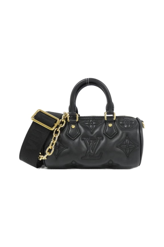 Pre-Owned Louis Vuitton Bubblegram Papillon BB M59800 Shoulder Bag