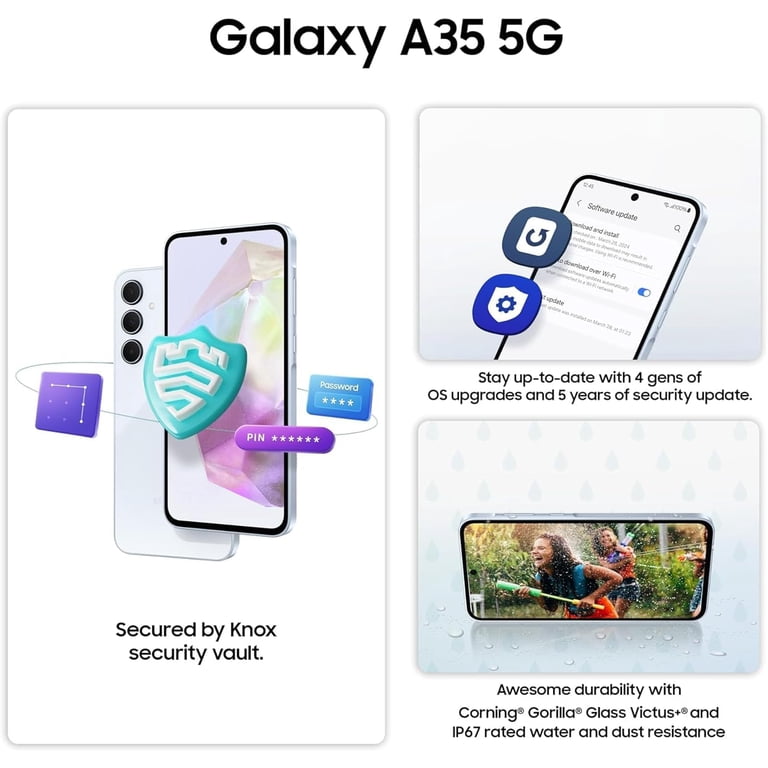 Samsung Galaxy A35 (256GB + 8GB) | 6.6