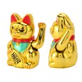 thumbnail image 1 of Chinese Lucky Cat, Battery Operated, Waving Arm, 6 Inches,  Luck Symbol, Safe Plastic Material, 1 of 8