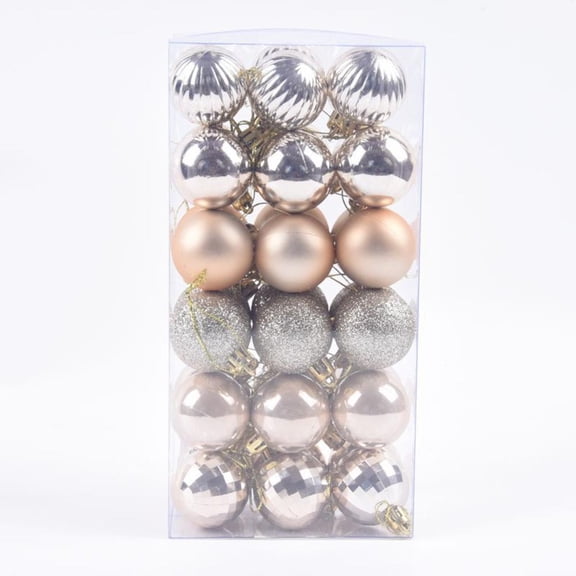 36Pcs Christmas Tree Xmas Balls Decorations Baubles Hanging Home Party Ornament