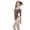 Coffee 3/4 Sleeve, variant on Dance Ballet Leotards Bodysuit Workout Suit For Women 3/4 Long Sleeve V-Neck