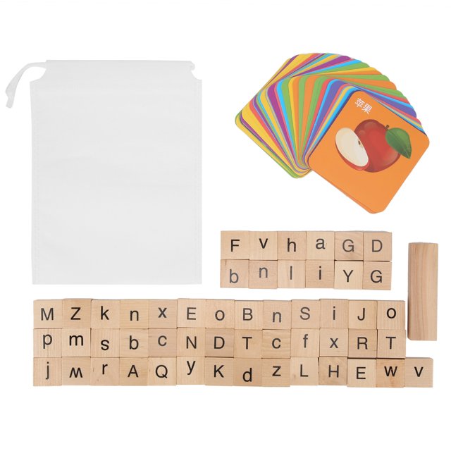 Juguete de aprendizaje de hechizos, rompecabezas educativo de letras del alfabeto, tarjetas de palabras, rompecabezas a juego
