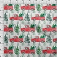 thumbnail image 4 of oneOone Cotton Poplin Red Fabric Merry Christmas Diy Clothing Quilting Fabric Print Fabric By Yard 42 Inch Wide, 4 of 6