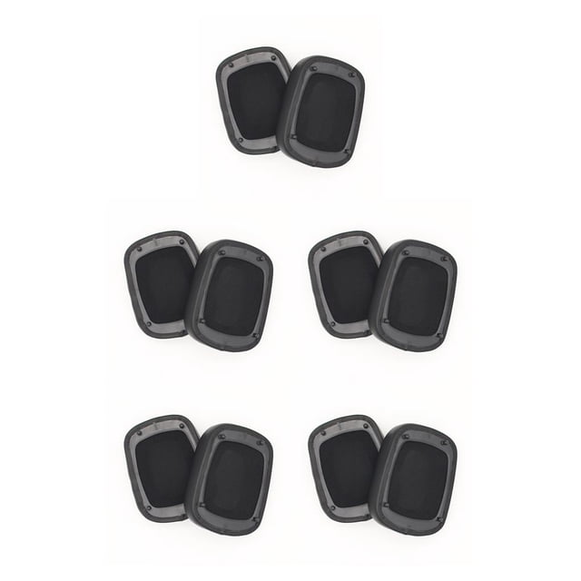 Bearachild Headphones Rectangle Ear Pads Cushion Breathable Replacement Protective Repair Part Earphones for Tiamat 7.1 V2 Headset Type2