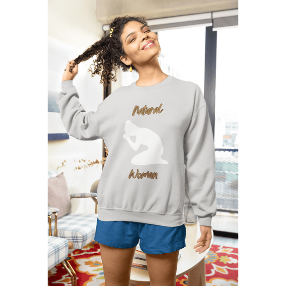 Natural Woman Pray (WL) Crewneck Sweatshirt