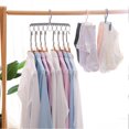 thumbnail image 4 of Clothes Hanger Multi-use Strong Construction Plastic Home Excellent Clamping Organizer Hanger for Gifts, 4 of 5