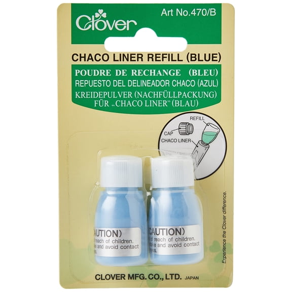 Clover Needlecraft Refill Chaco Liner ,Blue