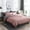 Pink_Hot#34018, variant on Soft Washed Microfiber Duvet Cover Set with Buttons & Corner Ties - 3 PC Comforter Cover with 2 Pillow Shams for All Seasons