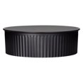 thumbnail image 1 of Tapa para tubo de estufa Imperial de 6 pulgadas D Steel ondulado negro mate, 1 of 1