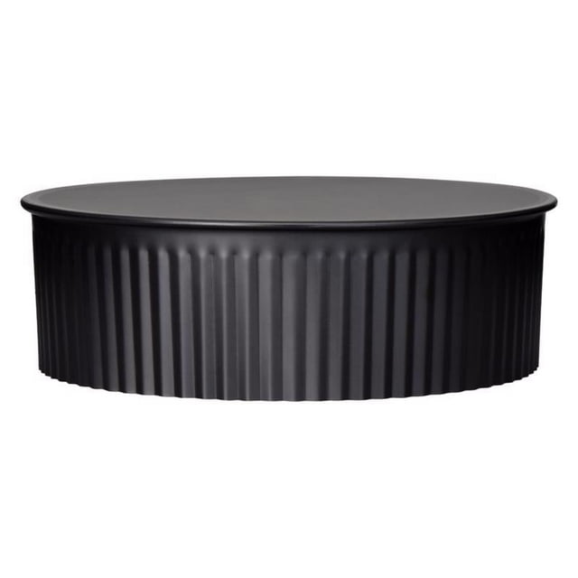 Tapa para tubo de estufa Imperial de 6 pulgadas D Steel ondulado negro mate