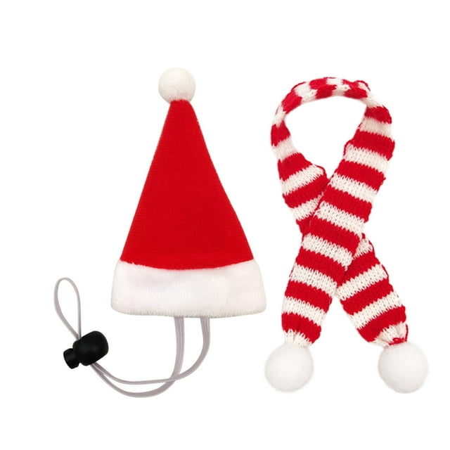 Pet Christmas Set Fiber Material Warm Beautiful Fashion Design Multiple Sizes