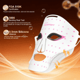 thumbnail image 2 of Led Face Light Therapy Mask - 7 Color Light Therapy for Anti-Aging, Acne & Wrinkles, Gift for Women, 2 of 7