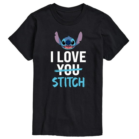 Lilo & Stitch - I Love Stitch - Men's Short Sleeve Graphic T-Shirt