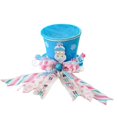 thumbnail image 7 of Christmas Tree Topper Hat, Candy Cane Xmas Tree Toppers Large Hat with Bow and Ribbon, Christmas Tree Ornaments for Christmas Holiday, 7 of 7