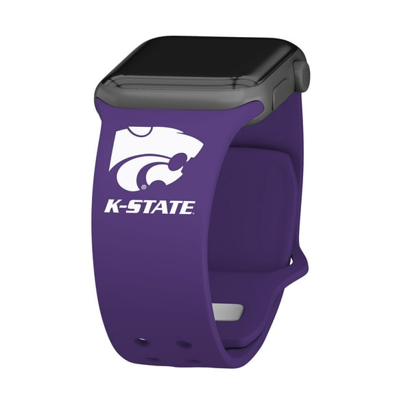 Kansas State HD Elite Edition Unisex Watch Band for Apple Watch, 42/44/45/49mm Long by Affinity Bands