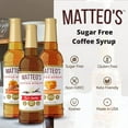 thumbnail image 4 of Matteo's Sugar Free Coffee Flavoring Syrup, Vanilla, Delicious Coffee Syrup, 0 Calories, 0 Sugar coffee syrups, Keto Friendly, 4 of 8