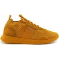 thumbnail image 2 of Boss Titanium Men's Lace Up Running Inspired Trainers In Yellow Size 7, 2 of 6