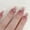 GN002 [Glue model], variant on Flash diamond burst flash new wear nail glitter powder smudge blush manicure autumn and winter white removable fake nail piece