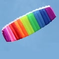 thumbnail image 2 of Cometa 1 / 1,4 / 2 / 2,7 m colorido doble línea de vuelo ala cometa truco Power Kite suave gigante c Abanopi Cometa, 2 of 6