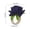 Navy, variant on Artificial Floral Napkin Ring Flower Napkin Clasp – Desktop Decoration Rose Napkin Ring for Dining Table Setting Decor
