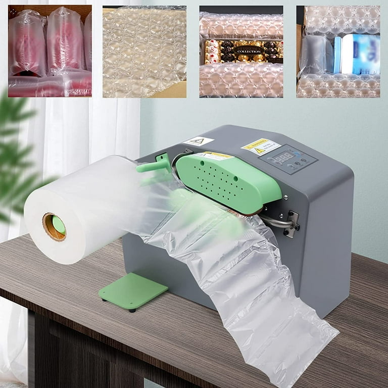 Miumaeov Air Bubble Bag Wrap Making Machine Air Pillow inflator Air Cushion  Machine 200W