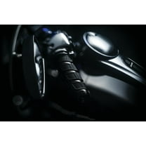 Kuryakyn 6353 Premium Kinetic Handlebar Grips for Electronic Throttle Control: 2008-19 Harley-Davidson Motorcycles, Gloss Black, 1 Pair
