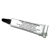 1oz Pro-Grade Clear Rubberized Speaker Repair Adhesive Glue Aluminum Tube Lord of Bass
