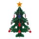 thumbnail image 1 of Decorativo 3D Árbol de Navidad Mini Modelo de Navidad Decoración de Navidad Árbol de decoración, 1 of 4