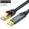 Console Cable USB To RJ45 Extension Cables Imported Chip for Router