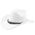 thumbnail image 1 of Functional Western Cowboy Hat for Outdoor Adventures with Curved Brim Lightweight Travel Accessory, 1 of 3