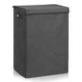thumbnail image 1 of Bouclair Grey Foldable Hamper Large, 1 of 5