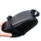thumbnail image 5 of Eigraketly Conveniente bolsa para sillín de ciclismo: impermeable y fácil de instalar Bolsa impermeable para sillín de bicicleta Paquete para Ciclismo Cuero Negro 18*9*9, 5 of 6