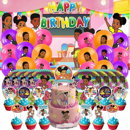 Gracies Corner Birthday Party Supplies Balloons Plates Decoration Cake Topper Decor Tableware Banner Backdrop