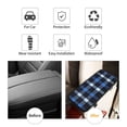 thumbnail image 4 of Car Handrails Box Pad 12.6 X 7.5 In Waterproof Non-Slip Wear-Resisting Durable Breathable Strong Tensile And Tensile Stretch Argyle Plaid Doderblue_4, 4 of 7