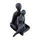 thumbnail image 2 of Figura de pareja, adorno de escritorio, colección de cerámica, escultura de amantes para dormitorio Estilo C, 2 of 8