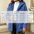 thumbnail image 3 of Fewfanhot Womens Clothes Fleece Sherpa Fuzzy Winter Warm Coat Hooded with Pockets, 3 of 7