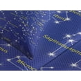 thumbnail image 4 of Ambesonne Constellation Quilted Bedspread Set 3 Pcs, Names of Stars, Queen Size, Pale Yellow Violet Blue, 4 of 5