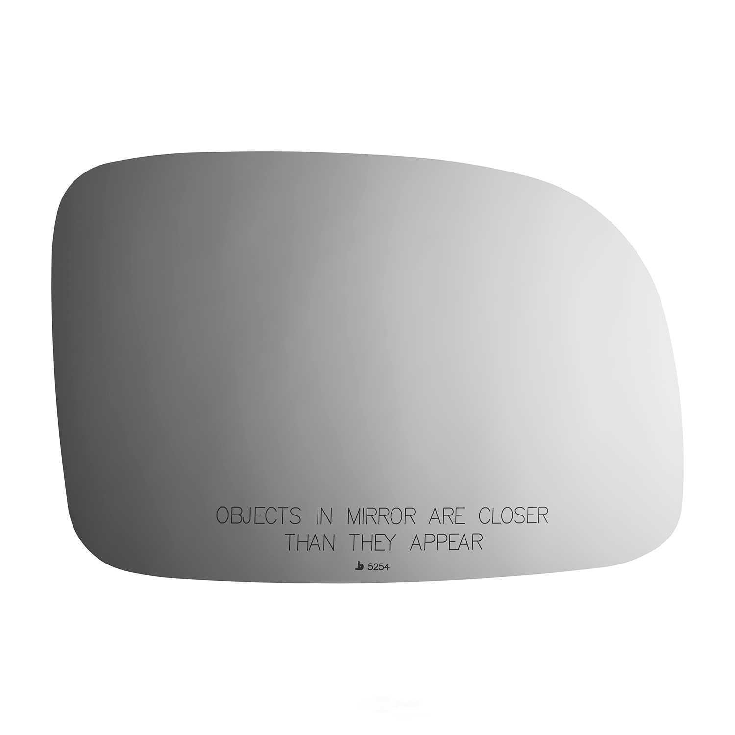 Burco Side View Mirror Replacement Glass - Clear Glass - 5254