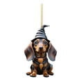 thumbnail image 1 of Maojin Decoración de Halloween para colgar perros, colgante de árbol de Navidad de Halloween, decoración del hogar, ventana, adorno de coche, adorno de mochila, adorno de Halloween, 1 of 8