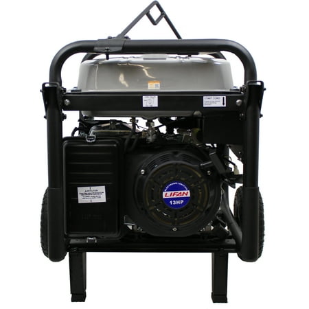 Contractor Generator - Lifan Pro-Series Platinum Premium LF7250iPL, with Total Harmonic Distorion (THD), Clean Power Alternator, Rental/Contractor, OSHA Compliant Portable Generator